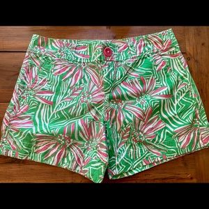 Lilly Pulitzer Callahan Shorts 0 EUC